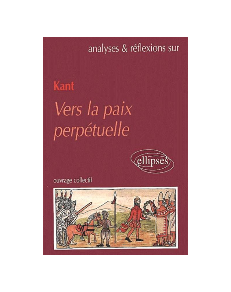 Kant, Vers la paix perpétuelle