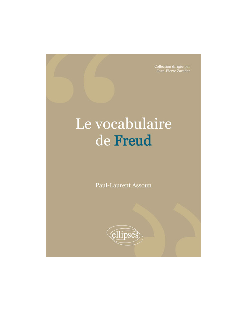 Le vocabulaire de Freud