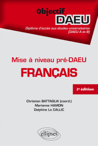 Mise à niveau pré-DAEU Français - 2e édition