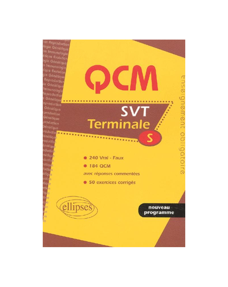 SVT - Terminale S