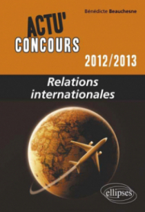 Relations internationales - 2012-2013