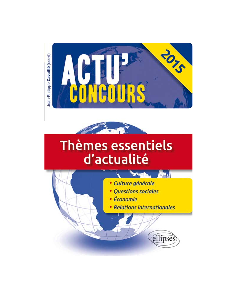 Thèmes essentiels d’actualité - 2015