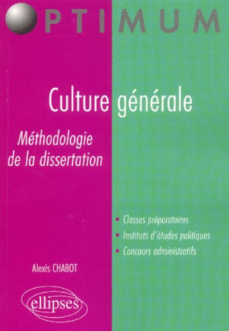 plan dissertation culture generale