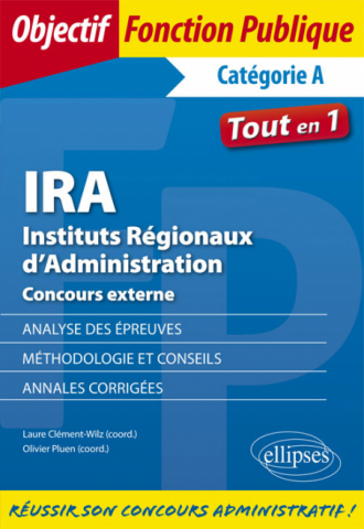 IRA Instituts Régionaux d'Administration Concours externe.