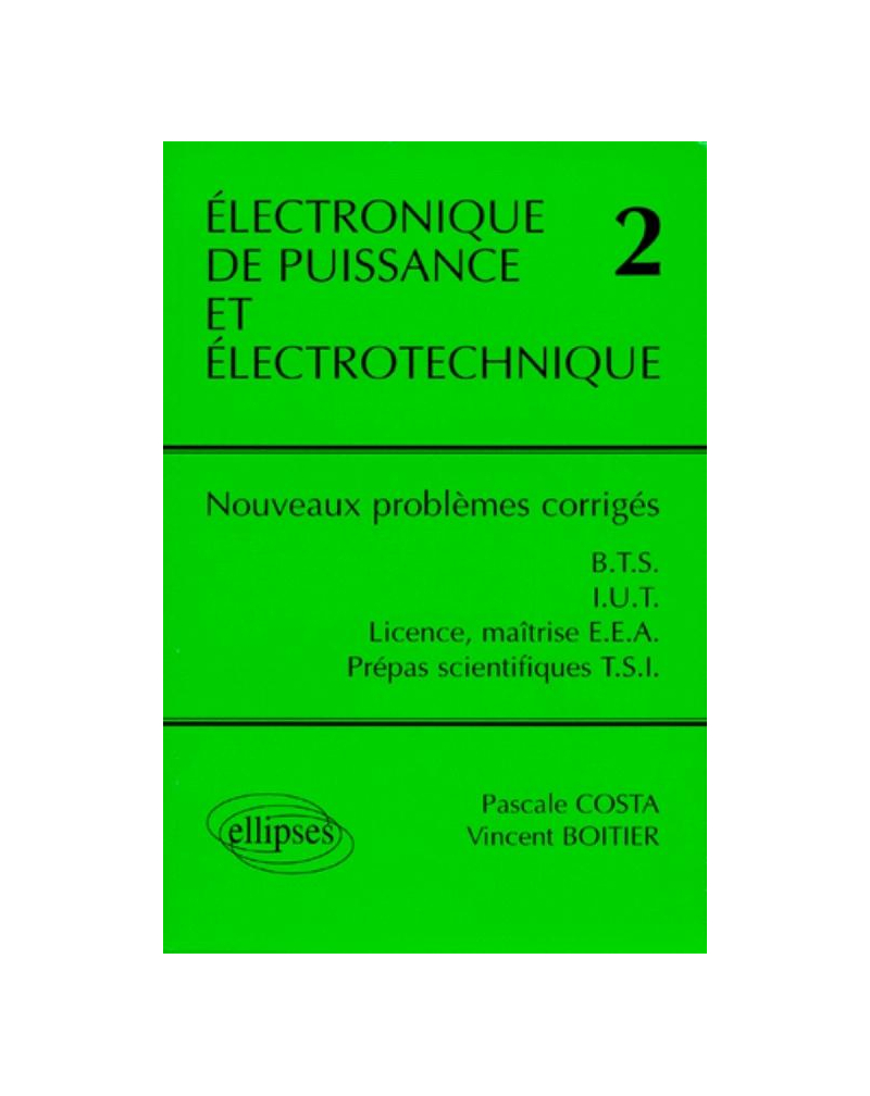 Électronique De Puissance Et électrotechnique 2 - Nouveaux Problèmes ...