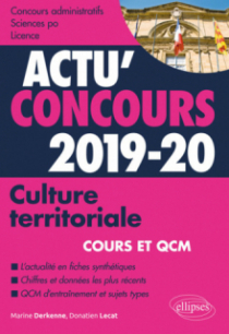 Culture territoriale - concours 2019-2020