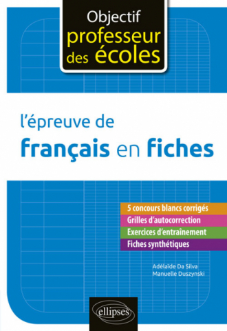 L'épreuve de français en fiches