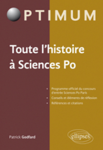 Toute l'histoire à Sciences Po. Programme officiel du concours d'entrée Sciences Po Paris
