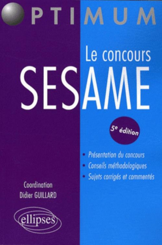 concours SESAME (Le). 5e édition