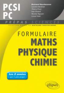 Formulaire : Mathématiques - Physique-Chimie -SII - PCSI/PC