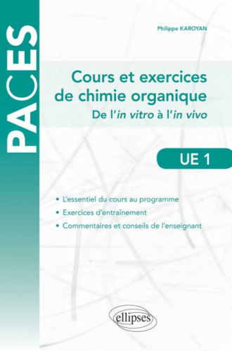 UE1 - Cours de Chimie organique (avec QCM)