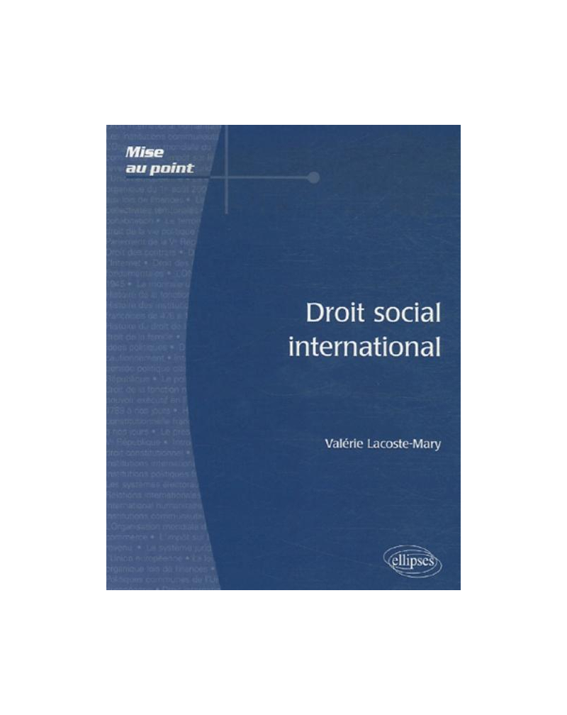 Droit social international