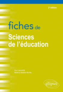 Fiches de sciences de l'éducation - 2e édition
