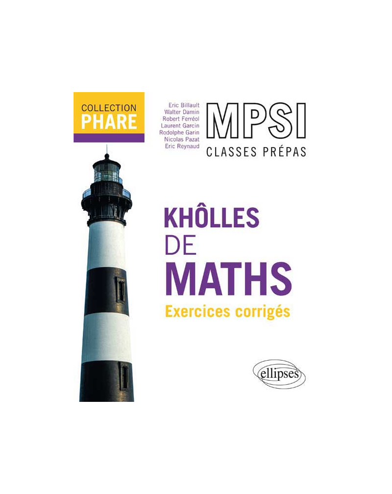 Khôlles de maths MPSI - Exercices corrigés