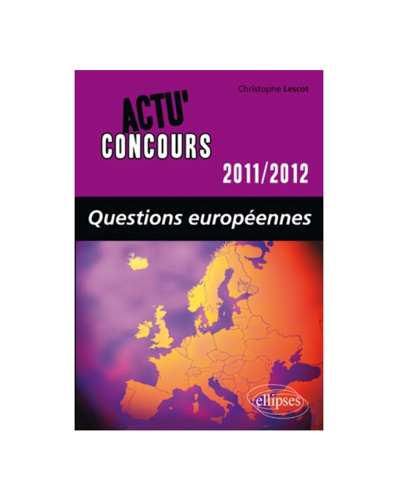 Questions européennes - 2011-2012