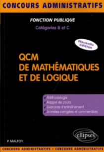 QCM de mathématiques et de logique. Nouvelle édition