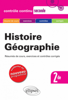 Histoire-Géographie - Seconde - nouveau programme