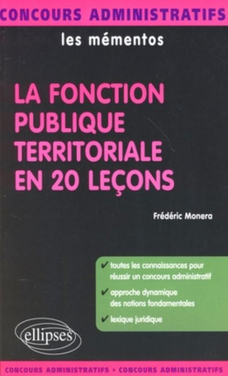 La Fonction Publique Territoriale En 20 Leçons