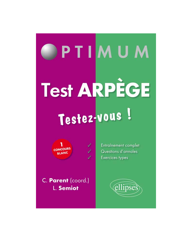 Test Arpège : testez-vous !