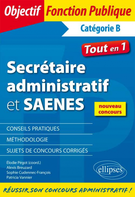 Secretaire Administratif Et Saenes Categorie B