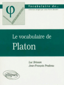 vocabulaire de Platon (Le)