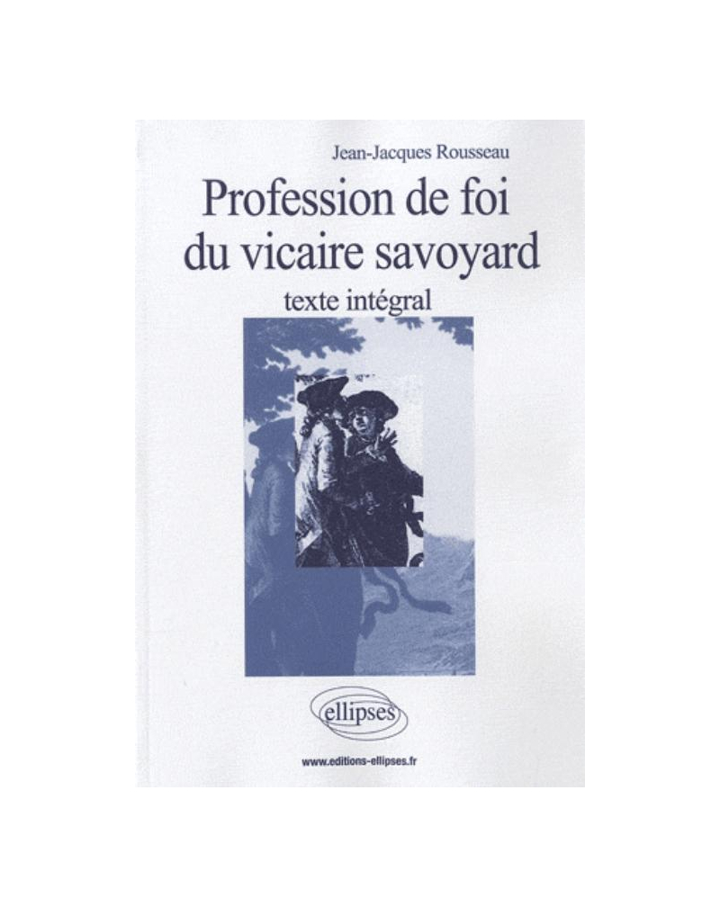 Profession de foi du vicaire savoyard