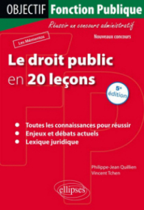 Le droit public en 20 leçons - 5e édition