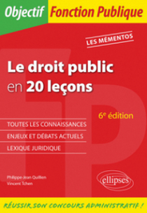 Le Droit public en 20 leçons - 6e édition