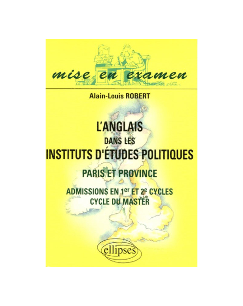 L'anglais dans les Instituts d'Études Politiques - Paris et Province - Admissions en 1er et 2e cycles,  cycle du master