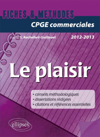 Le plaisir • prépas commerciales 2012-2013