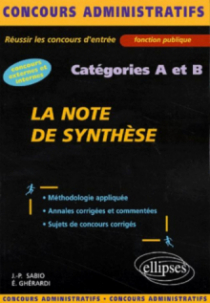 note de synthèse (La) - catégories A et B