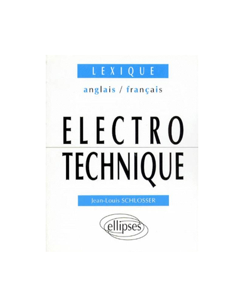 Lexique anglais/français d'Électrotechnique