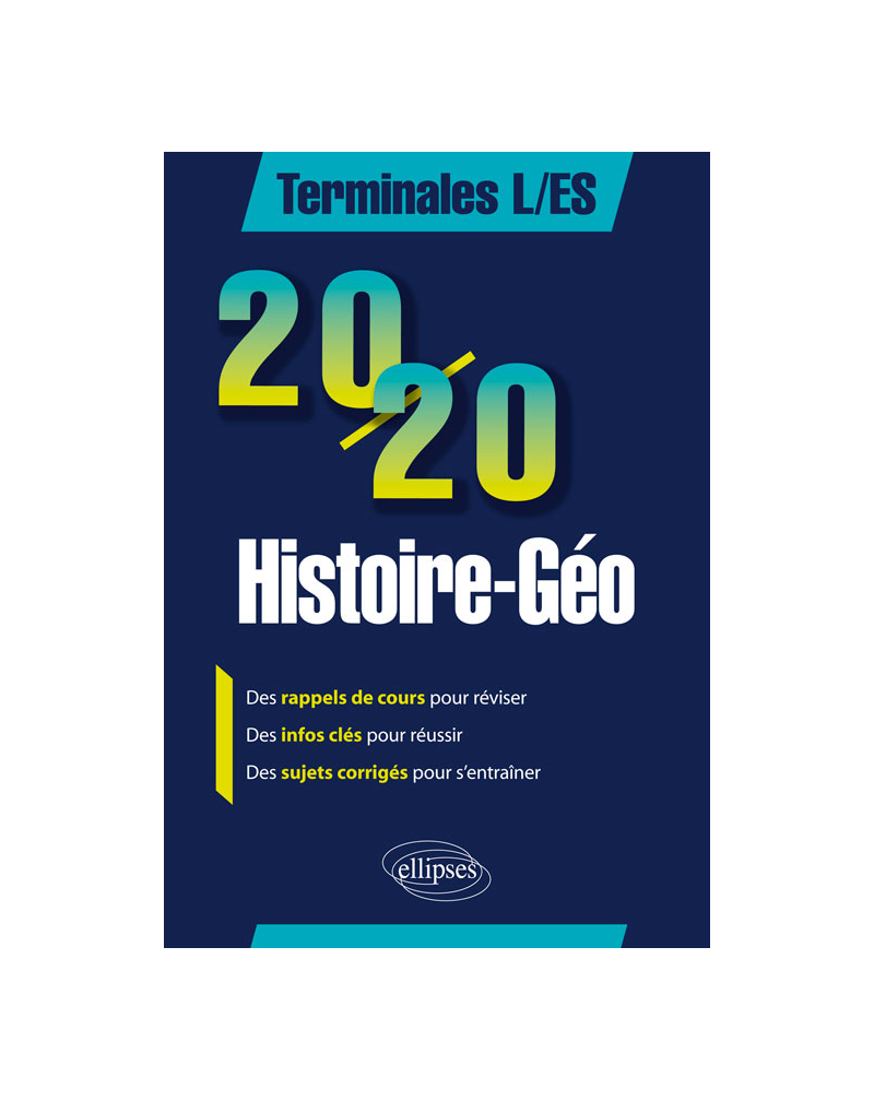 20/20 en histoire-géographie - Terminales L et ES
