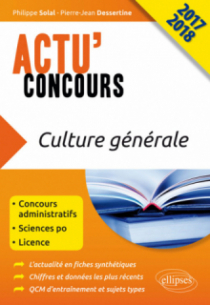 Culture générale - concours 2017-2018