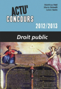 Droit public - 2012-2013