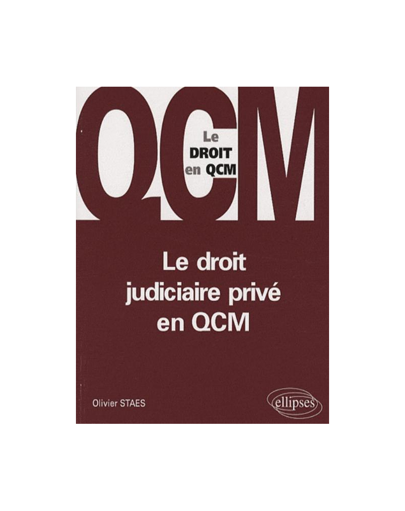 Le droit judiciaire privé en QCM
