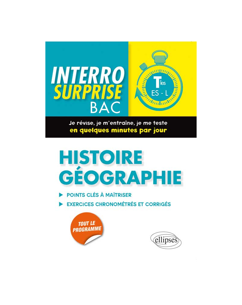Histoire-Géographie - Terminales L/ES