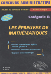 Les épreuves de mathématiques - catégorie B