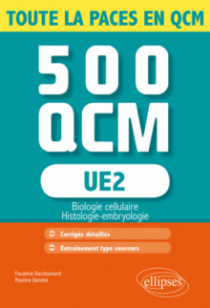 UE2 - Biologie cellulaire  - 500 QCM