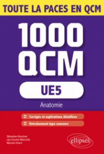 UE5 - Anatomie - 1000 QCM