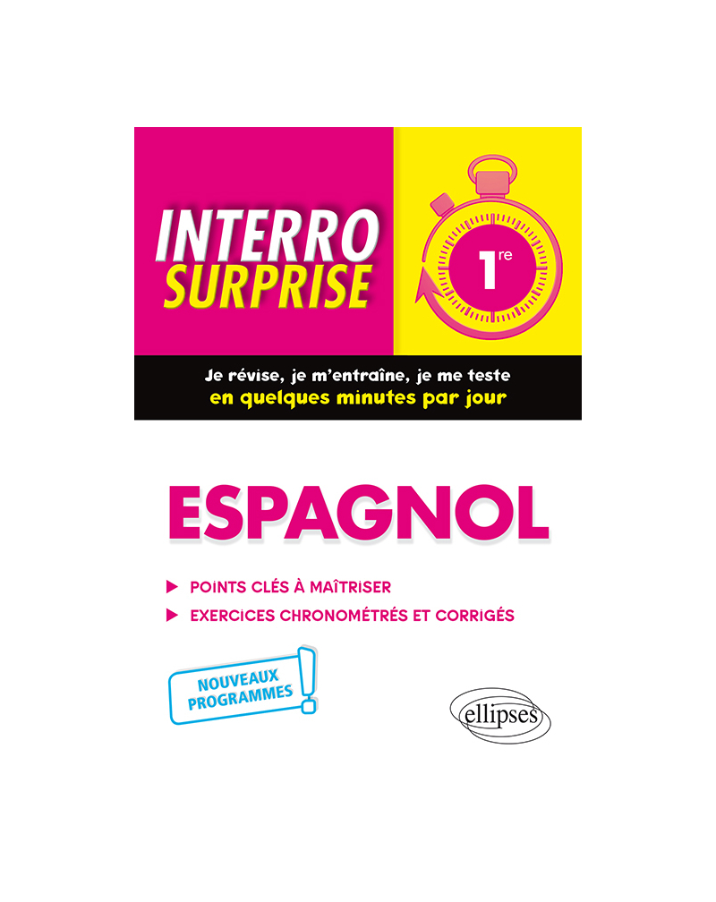 Espagnol - Première - nouveaux programmes