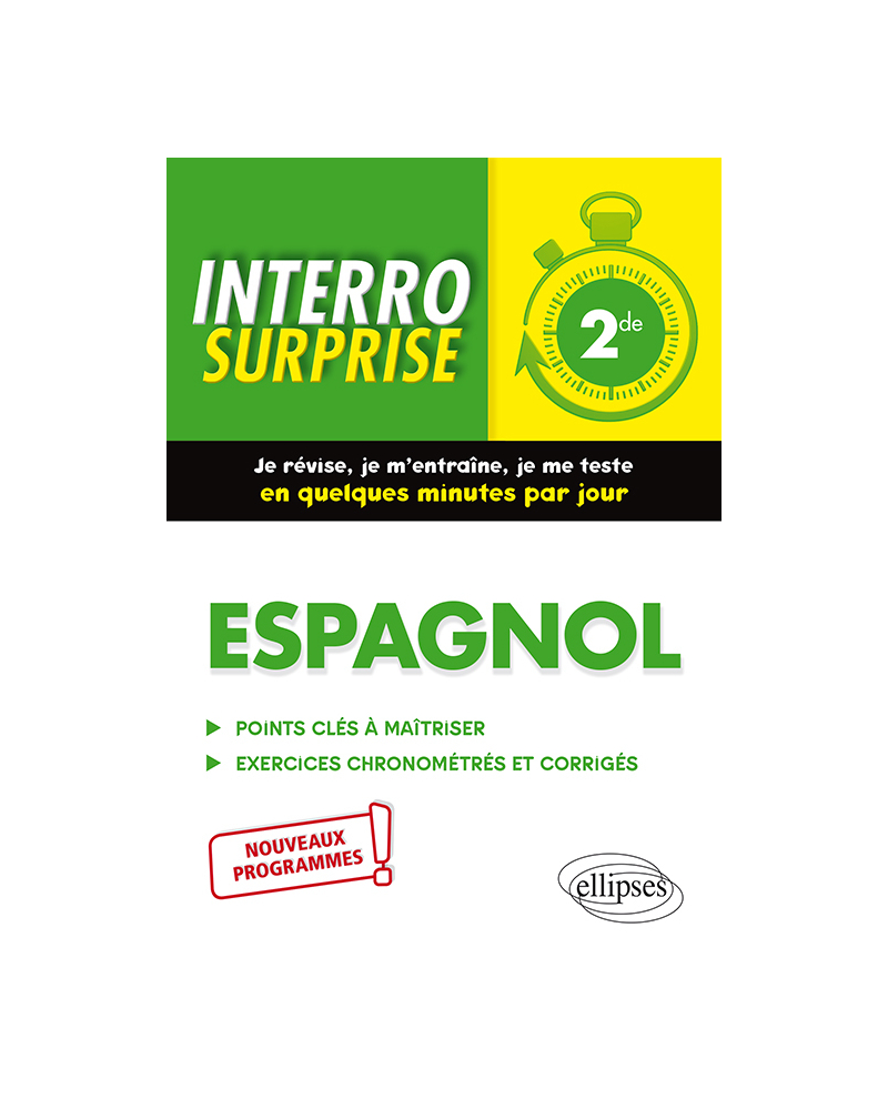 Espagnol - Seconde - nouveaux programmes