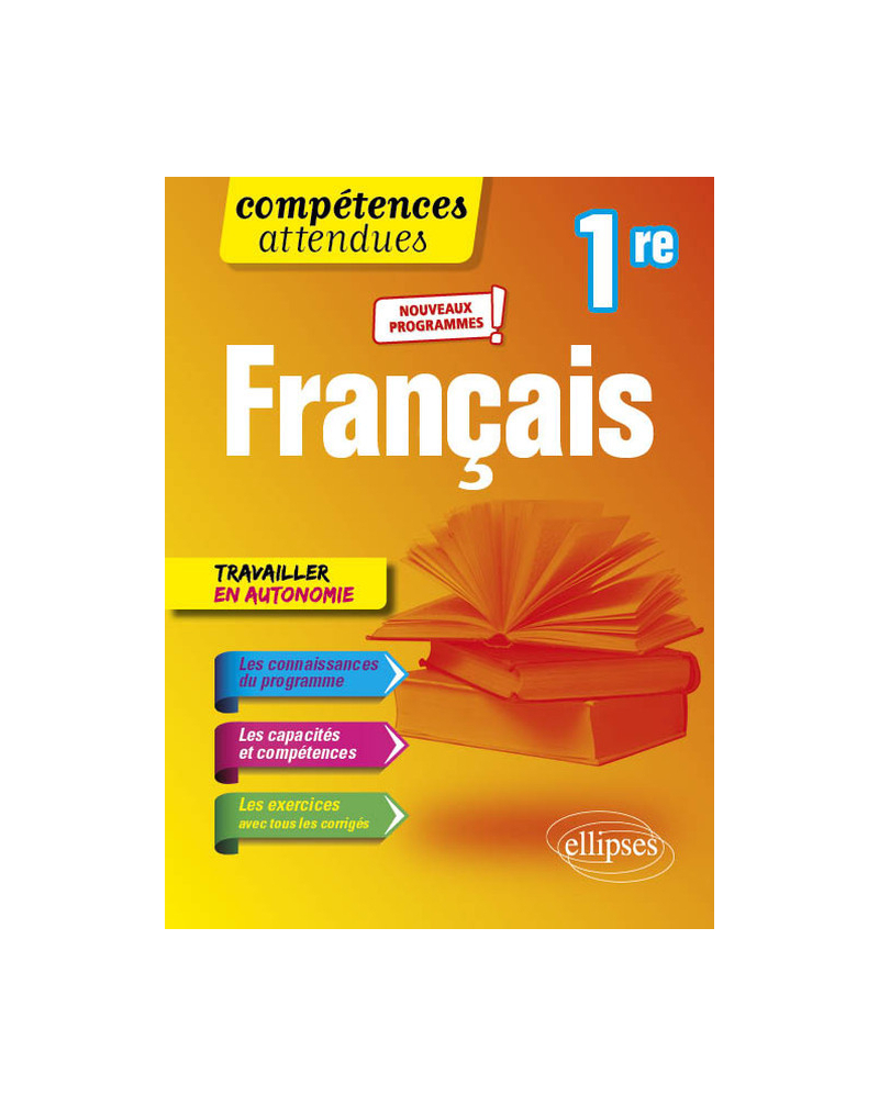 Français - Première - nouveaux programmes