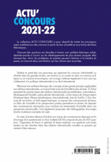 Relations internationales 2021-2022 - Cours et QCM