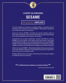 L'Expert du concours SESAME - 250 questions d'anglais