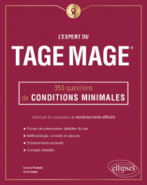 L'Expert du Tage Mage® - 350 questions de conditions minimales