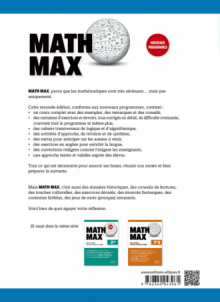 Math Max - Première enseignement de spécialité - Cours complet, exercices et devoirs corrigés - Nouveaux programmes