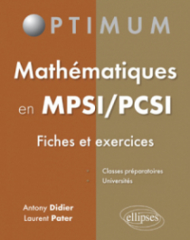 Mathématiques en MPSI/PCSI (fiches et exercices)