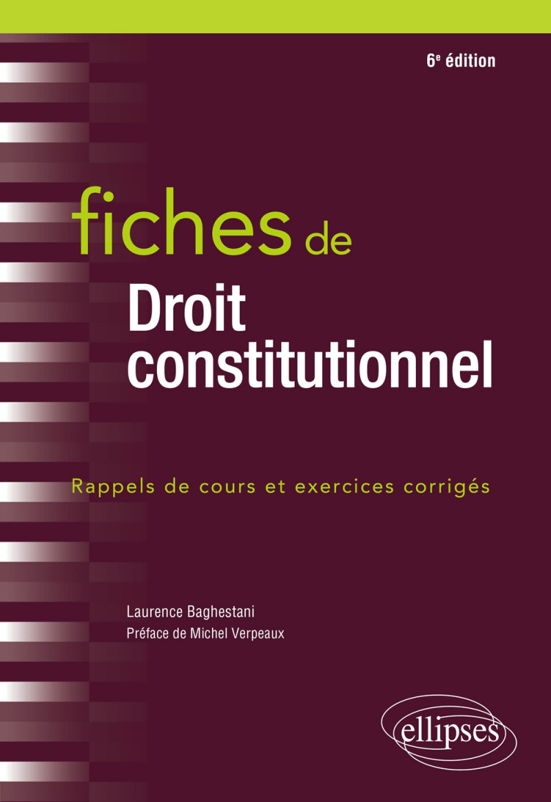 Fiches de droit constitutionnel e édition