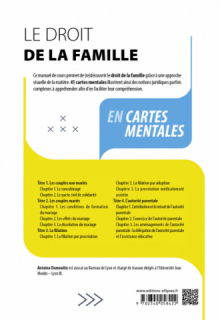 Le droit de la famille en cartes mentales